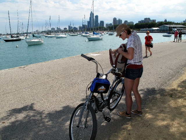 Viel zu sehen - Mit dem Fahrrad durch Chicago