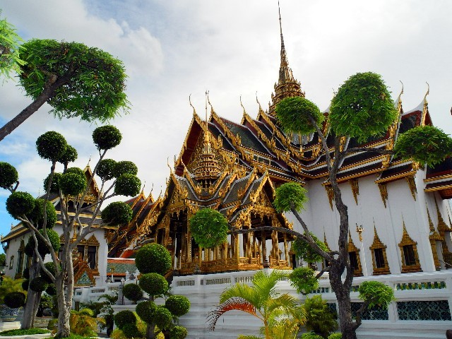 Baujahr 1790, Bauherr König Rama I - Dusit Guppe im Grand Palace 