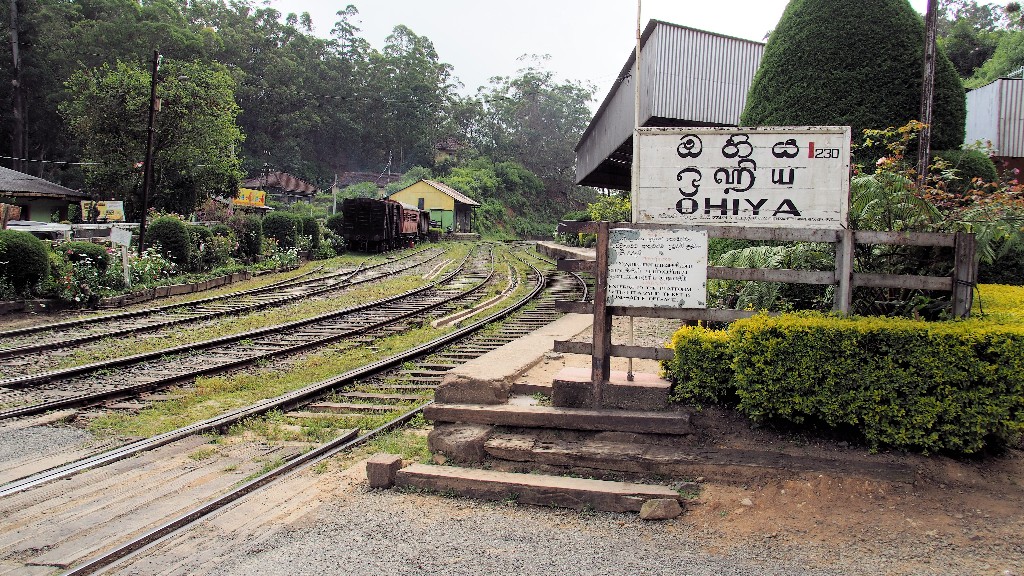 Ohiya ist der letzte Ort am Fuße der Horton Plains und noch mit dem Zug erreichbar