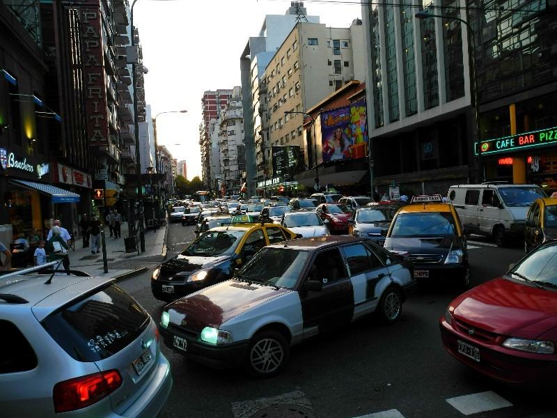 Nichts geht mehr - Verkehrschaos in Buenos Aires