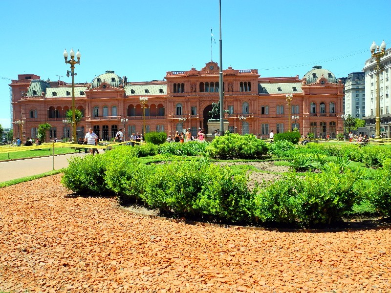 Präsidentensitz am Plaza de Mayo