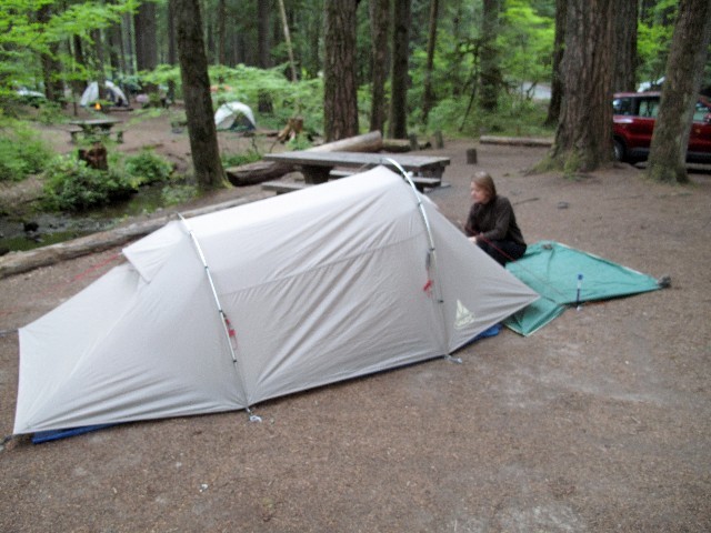 Hohe Bäume - Campen in Ohanapecosh