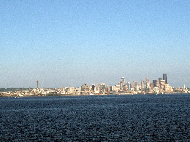 Klein aber fein - Skyline von Seattle