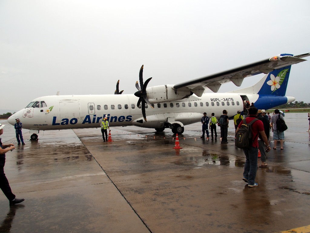 Sicher- Lao Airlines hat viele neue Flugzeuge und gilt heute als sichere Fluglinie.