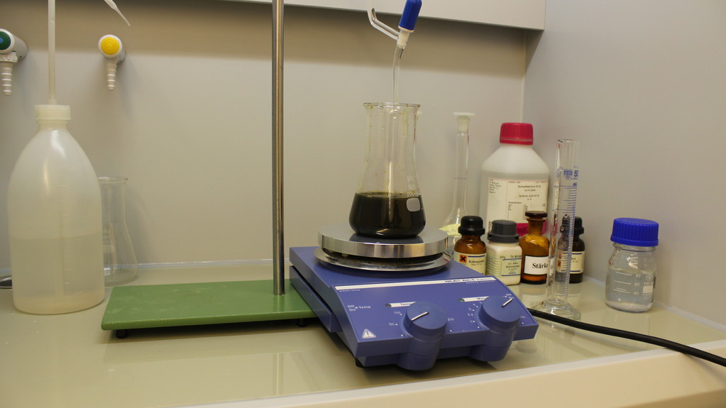Iodometrische Titration - Bestimmung des Vitamin C-Gehalts von reifen Früchten