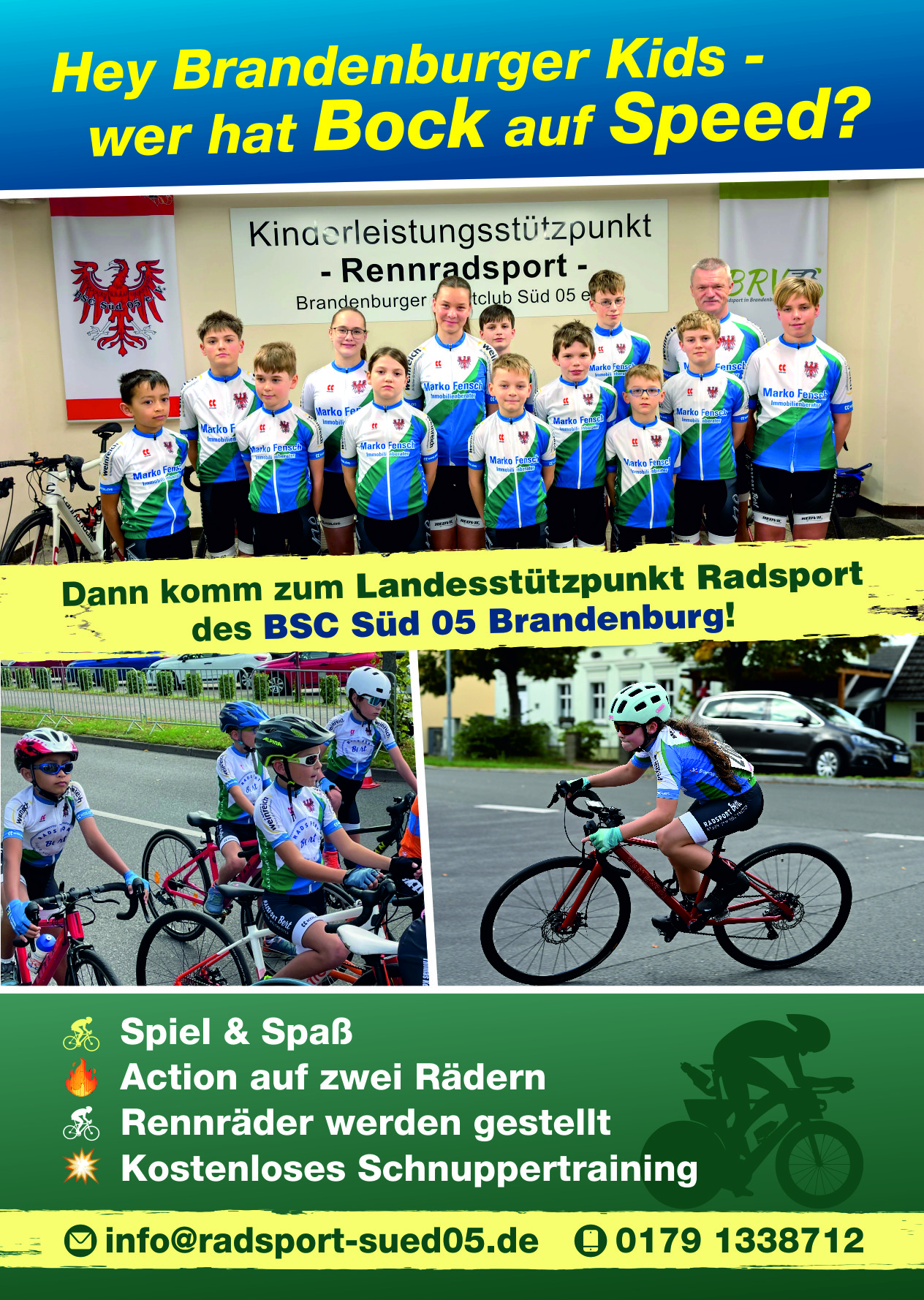 Wir suchen den Nachwuchs!