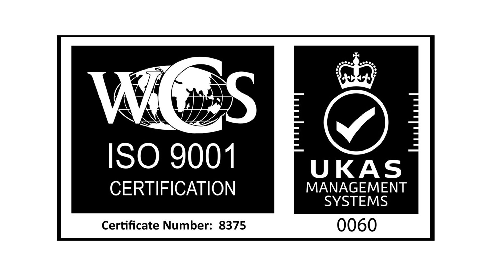 We are proud to announce that we have successfully attained our quality accreditation ISO 9001 standard