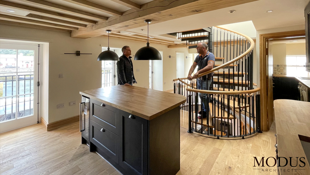 What does an architect do for a house extension?