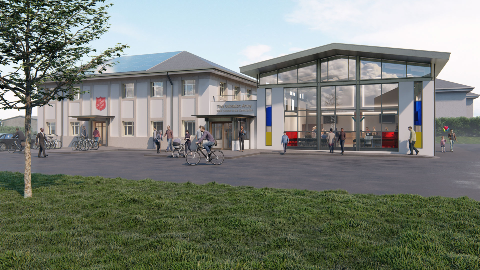 A new Salvation Army Headquarters for the Isle of Man submitted for planning