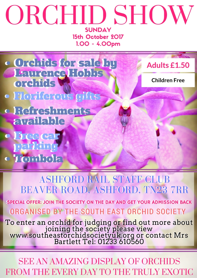 Autumn Show South East Orchid Society 2017