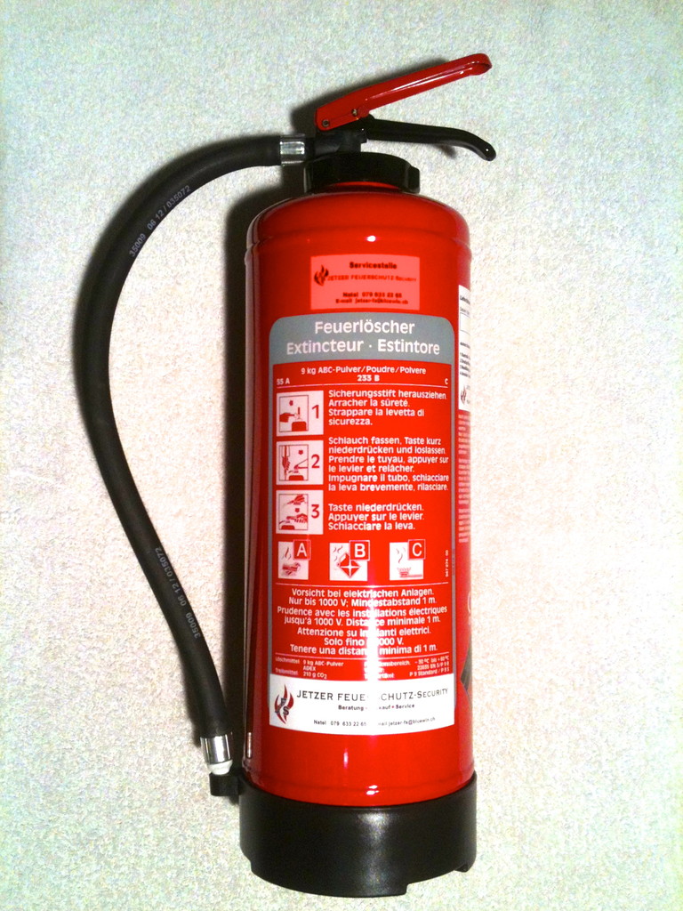 Pulver Feuerlöscher 6 - 12 Kg