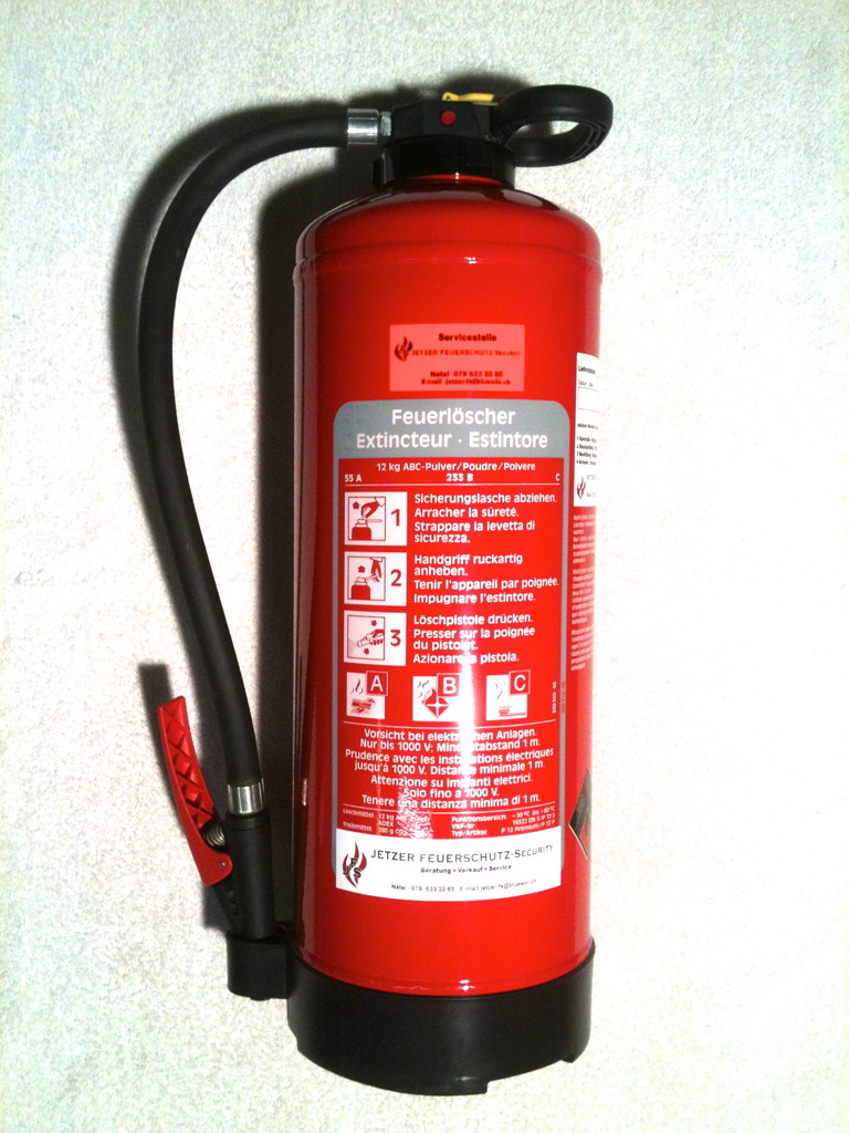 Pulver Feuerlöscher 6 - 12 Kg