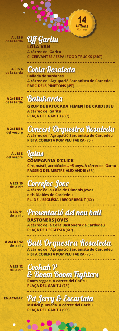 ball concert orquesta correfoc