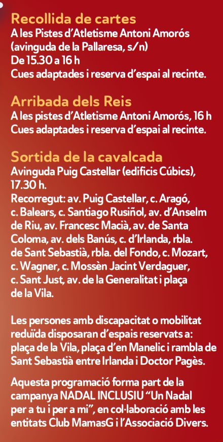 Cabalgata de Reyes de Santa Coloma de Gramanet