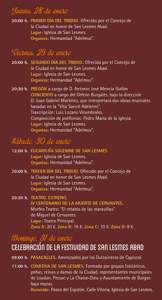 San Lesmes 2016 en Burgos