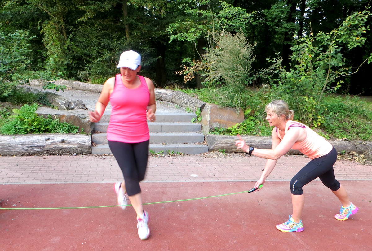 Outdoor-Einzeltraining mit Doreen