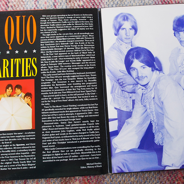 Status Quo ‎ BSides & Rarities UK Castle Communications CCSLP 271