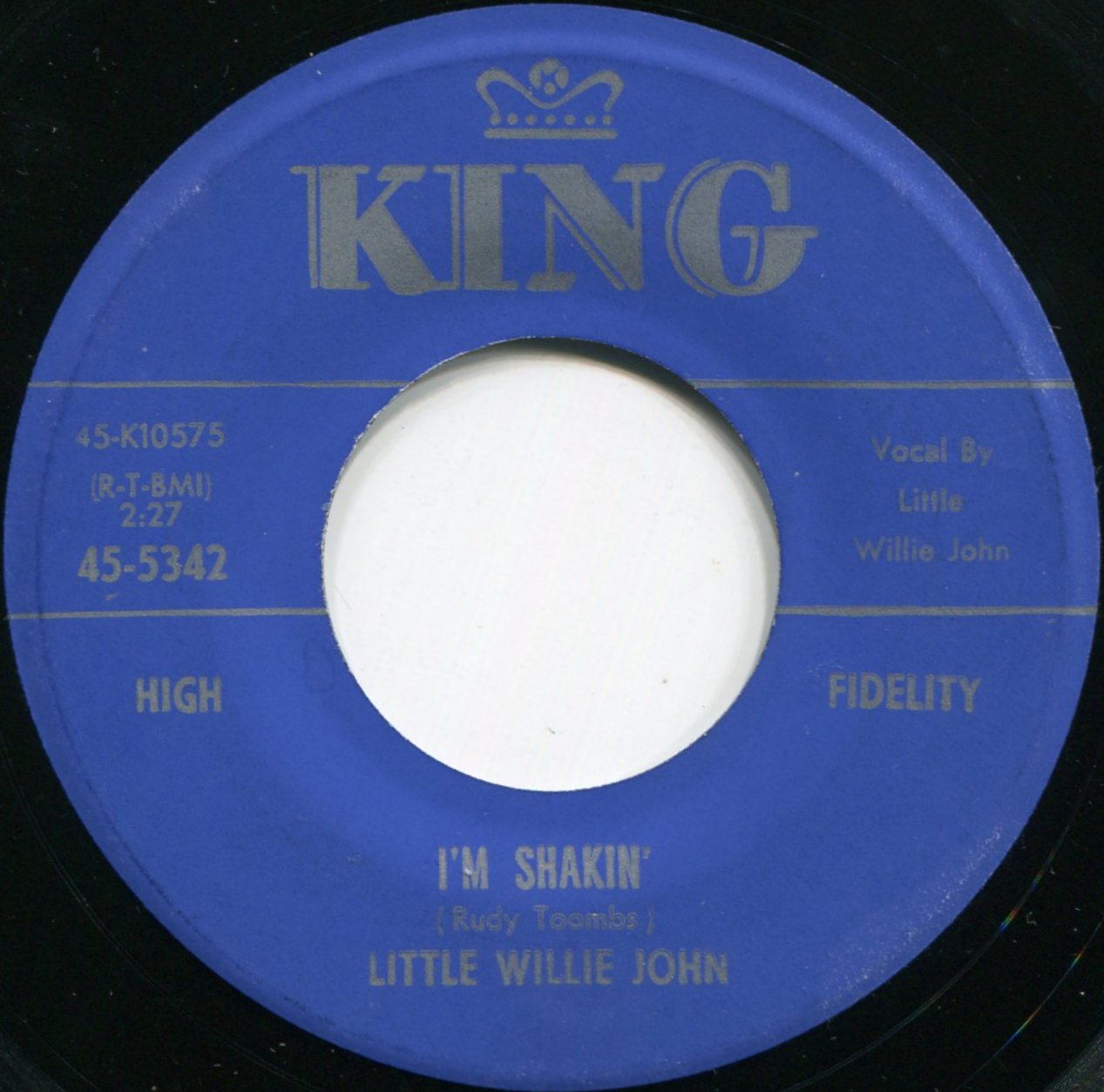 Little Willie John ‎ I'm Shakin' / A Cottage For Sale US King