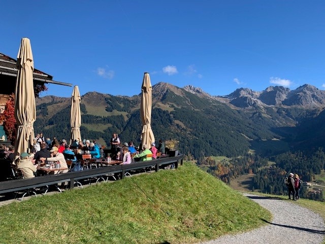 Blick von der Sonne Alpe