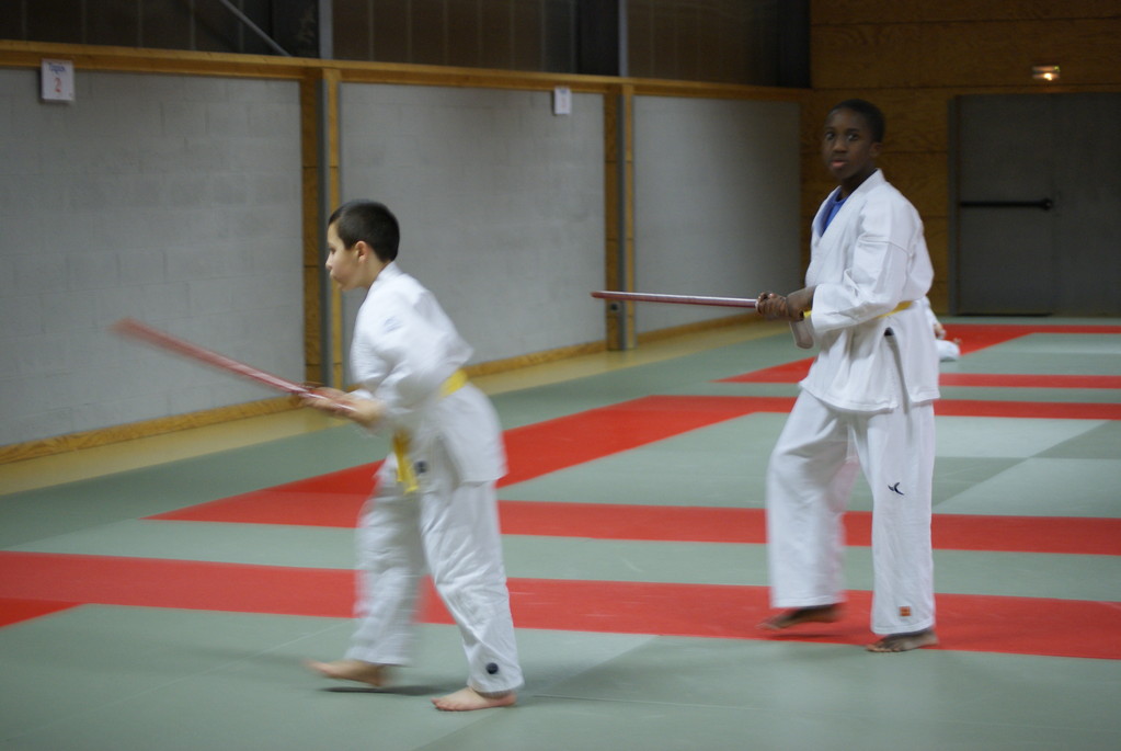 Le Bokken s'est compliqué en se déplacant