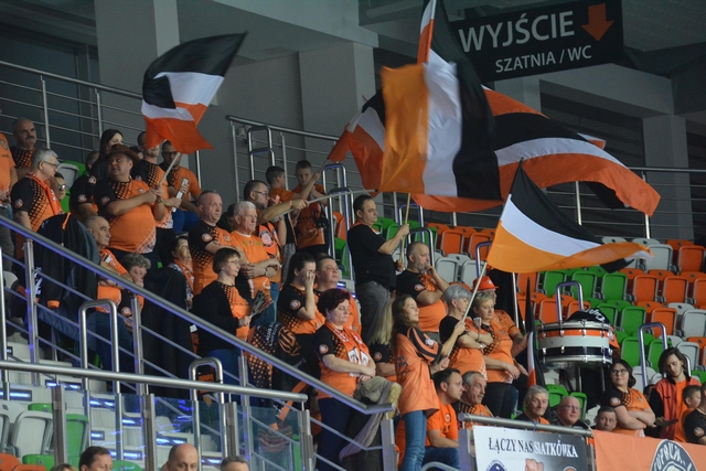 Cuprum Lubin - Jastrzębski Węgiel, 15. kolejka PlusLigi 2019/20, fot. Robert Szafrański (05.02.2020)