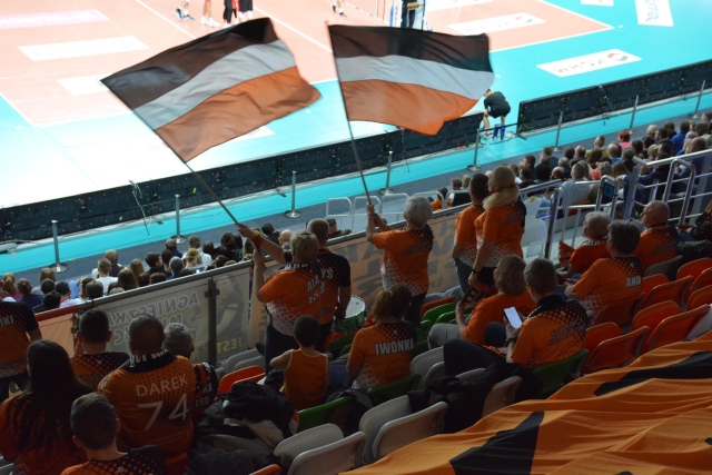 Cuprum Lubin - Asseco Resovia Rzeszów, 13. kolejka PlusLigi 2021/22 (30.12.2021), fot. Robert Szafrański