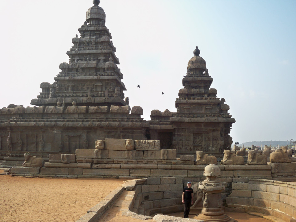 Der (Shore-)  Küstentempel, Mahabalipuram
