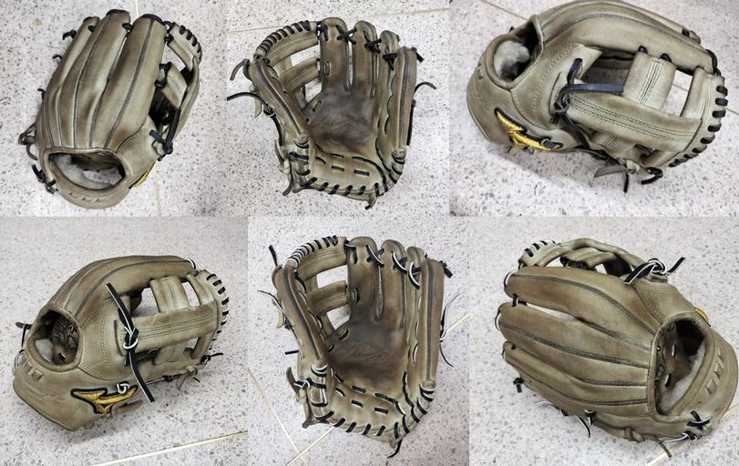 新品 あどけなく (高校野球対応)】 ミズノ 硬式グローブ 投手 型付け済 NI15