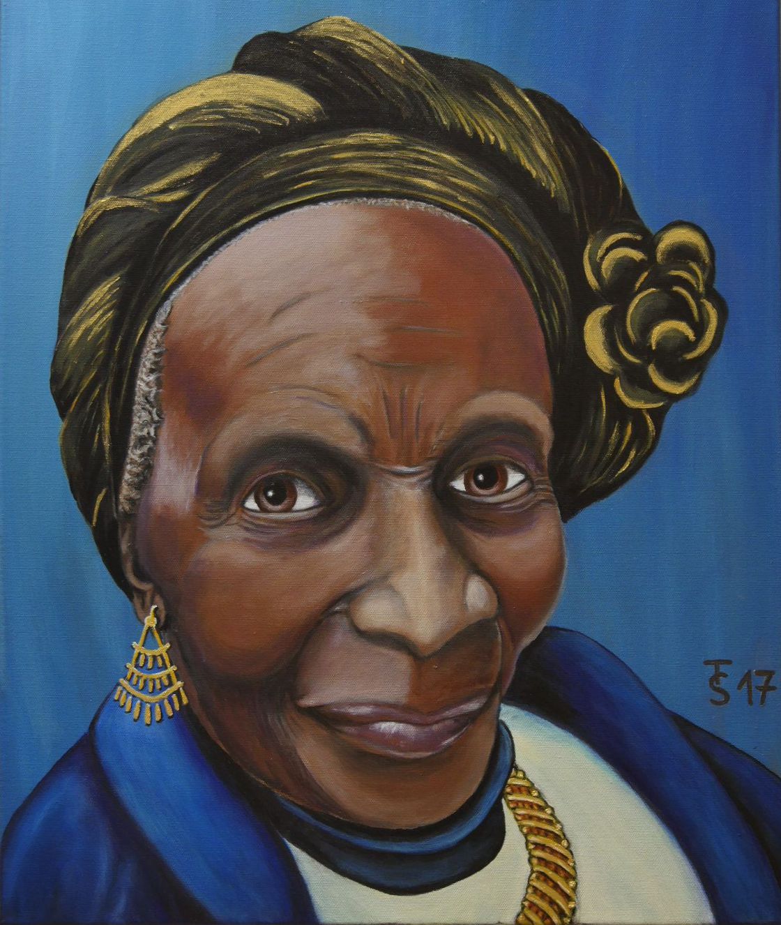 Mama Susie  _  (Acryl auf Leinwand, 50 x 60 cm)
