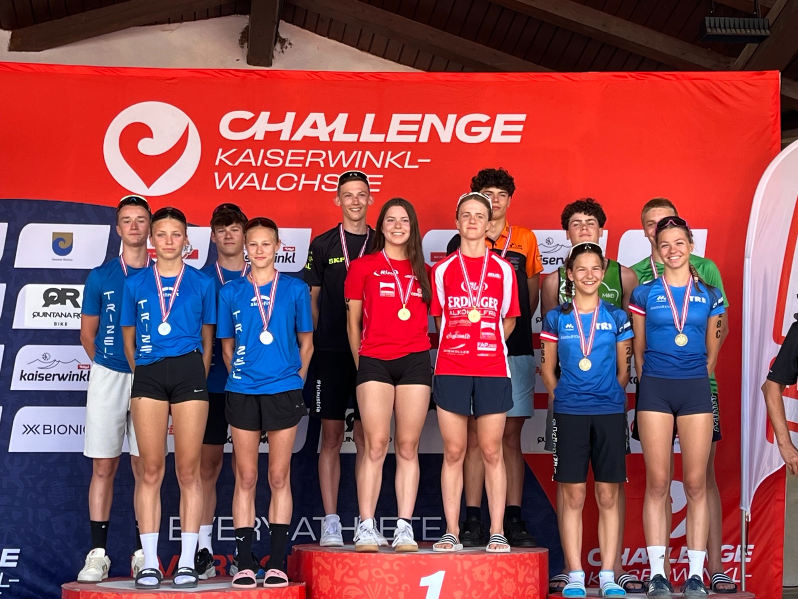 Herausragende Leistungen bei der Aquathlon ÖM in Walchsee