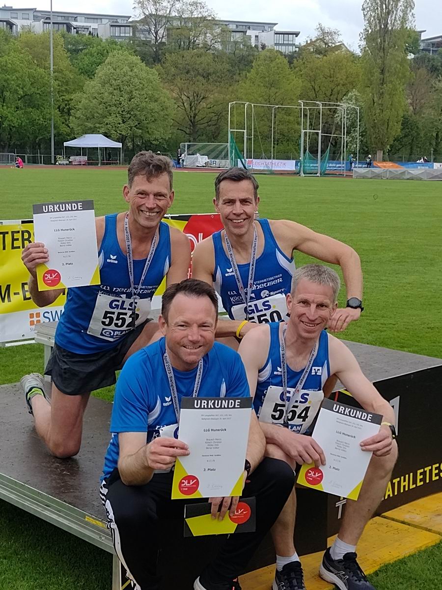 Deutsche Vizemeister 4x400m 2023