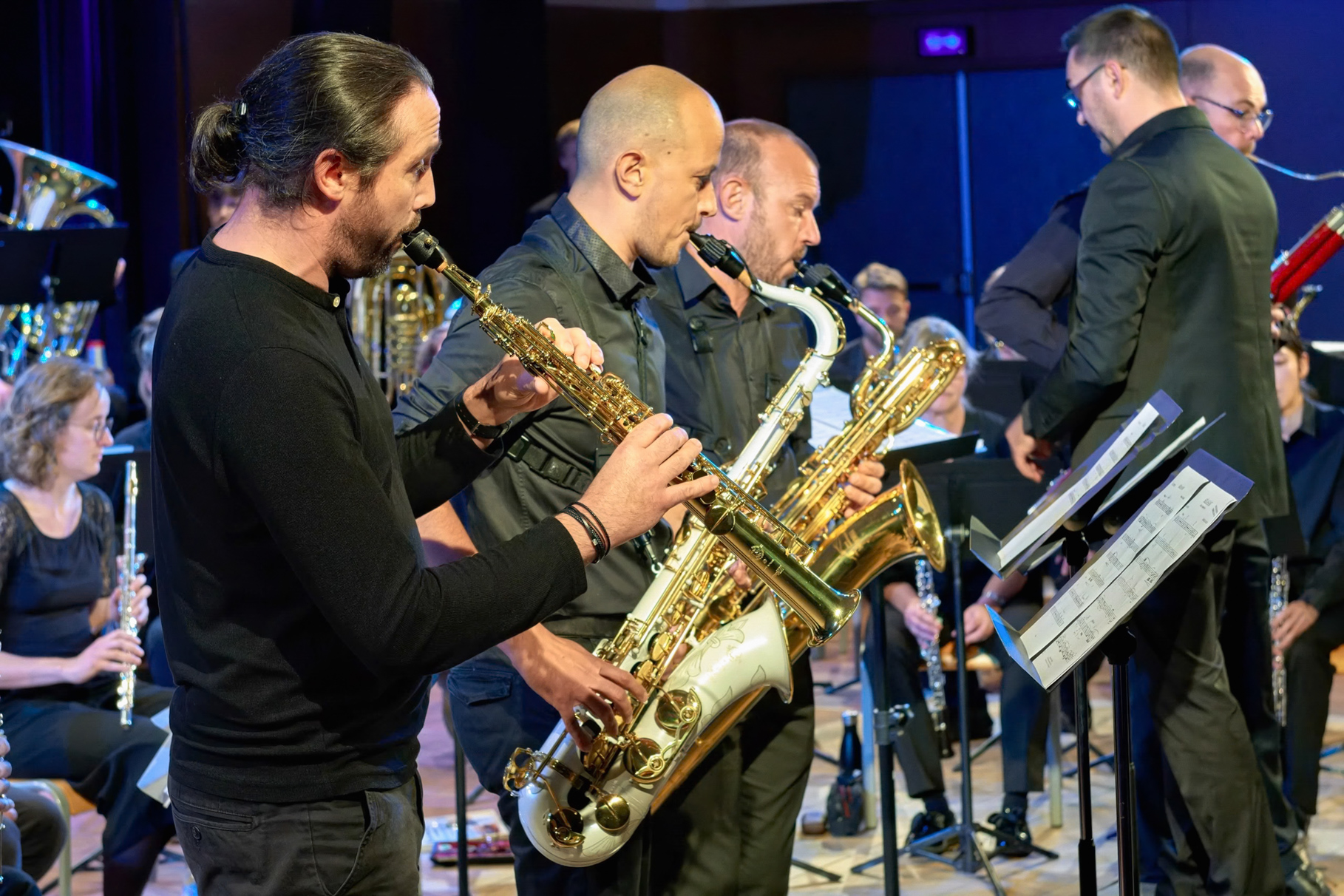 Solistes du quatuor Azilys (saxophones)