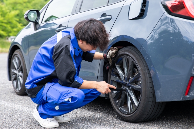 美作市で冬用タイヤからノーマルタイヤへ交換後、腰に違和感ありませんか？