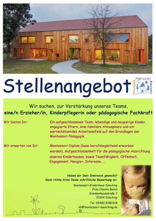 Erzieherin / Kinderpflegerin