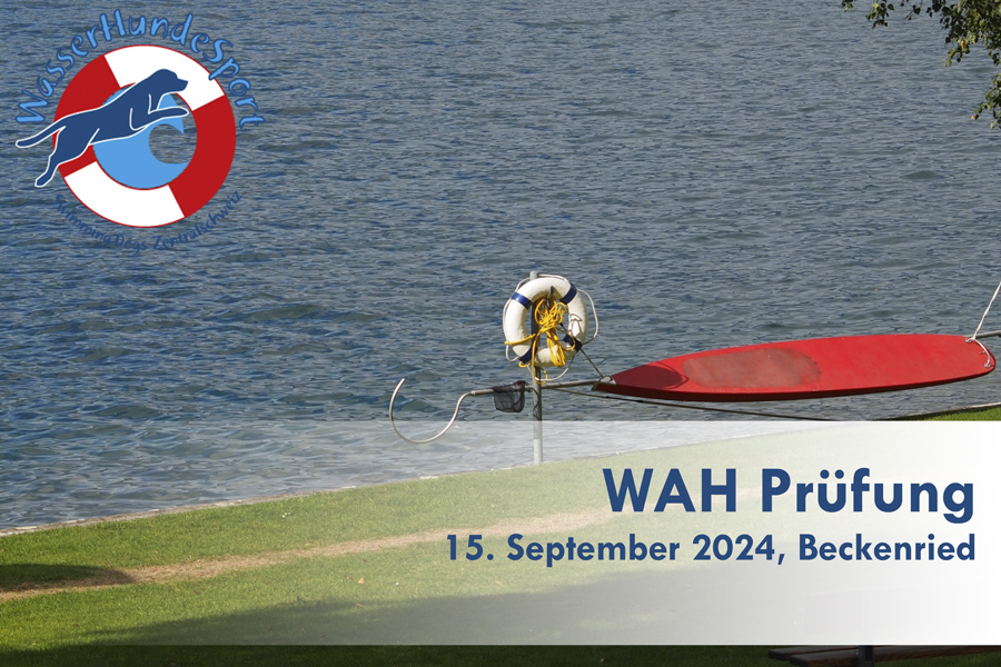 Wasserarbeitsprüfung 2024 - WAH 1-4