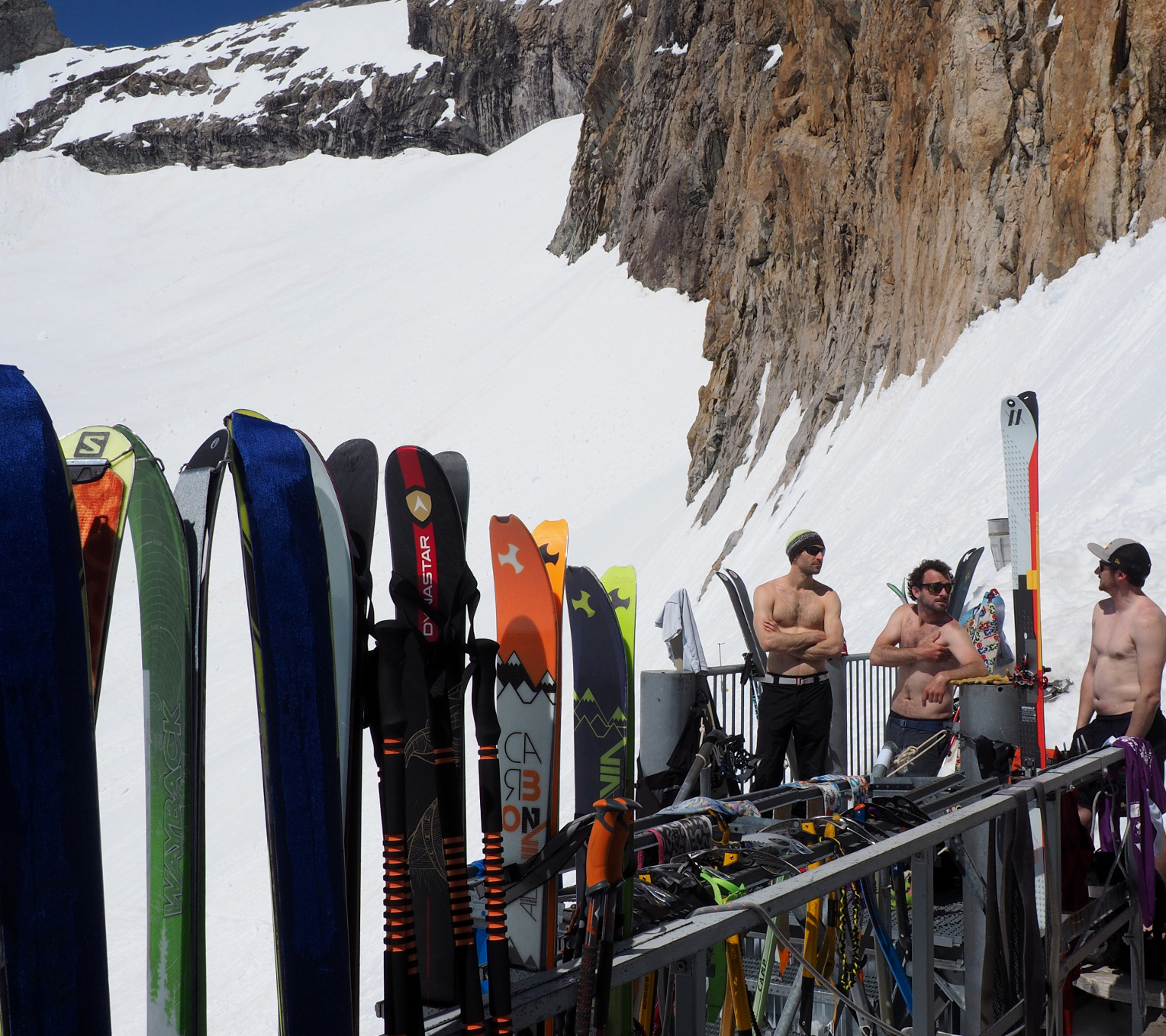 21 avril à 3100m, c'est déja l'été !