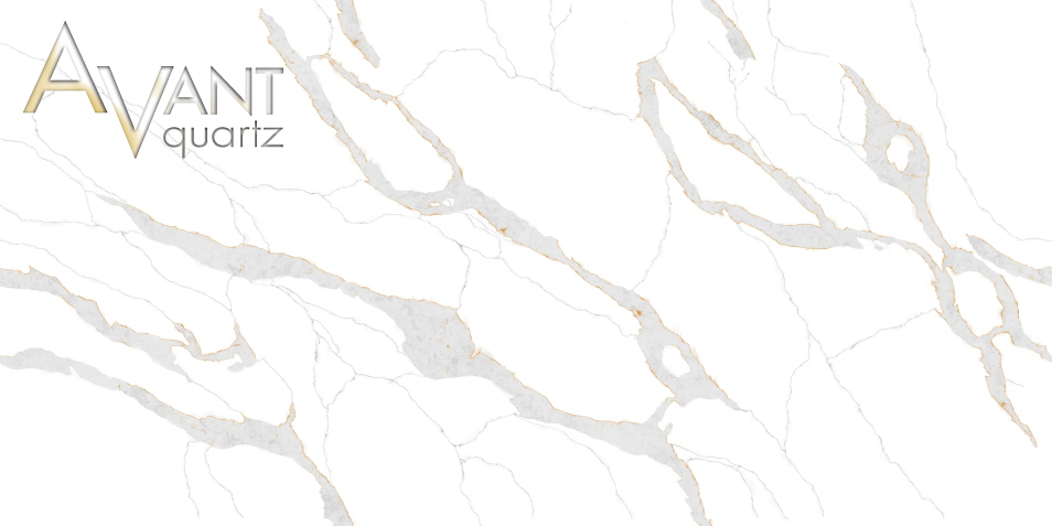 white quartz with grey veins