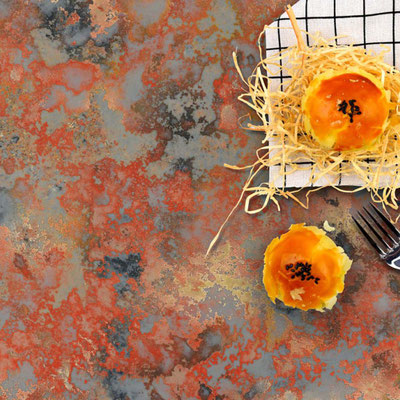 Sodostone orange quartz worktop