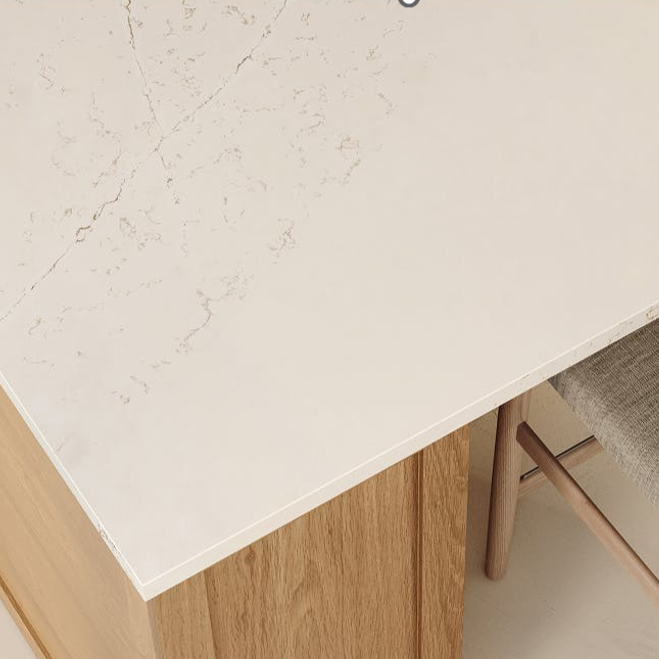 Silestone® Suma / Siberian – šviesiai marmurinis paviršius su švelniomis, natūraliomis variacijomis