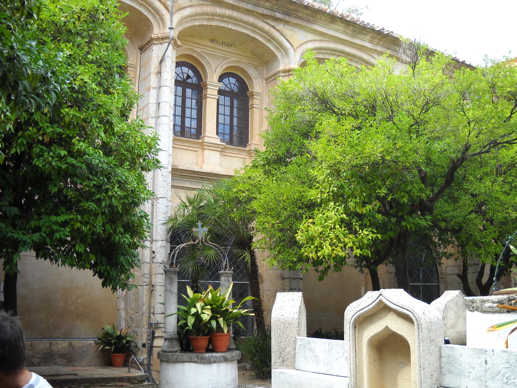 VISTA DEL PATIO DEL MONESTIR