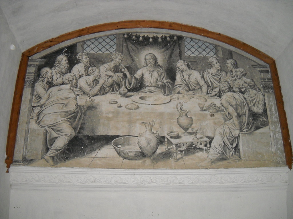 PINTURA FRESCO DE LA SANTA CENA
