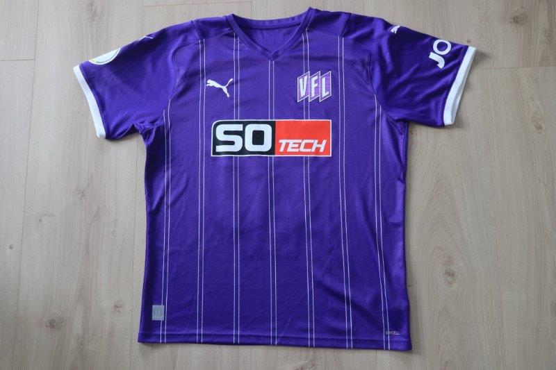 VfL Osnabrück 2021/22 Heim signiert, Nr. 18 Trapp (Matchworn DFB-Pokal gg Bremen 07.08.21)