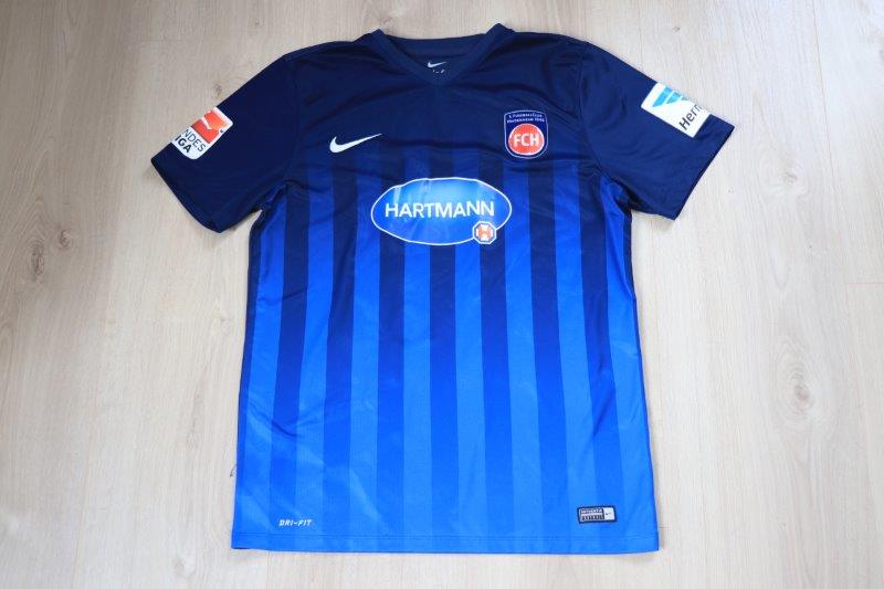1. FC Heidenheim Auswärtstrikot 2016/17 • Nr. 33 Timo Beermann • Matchworn