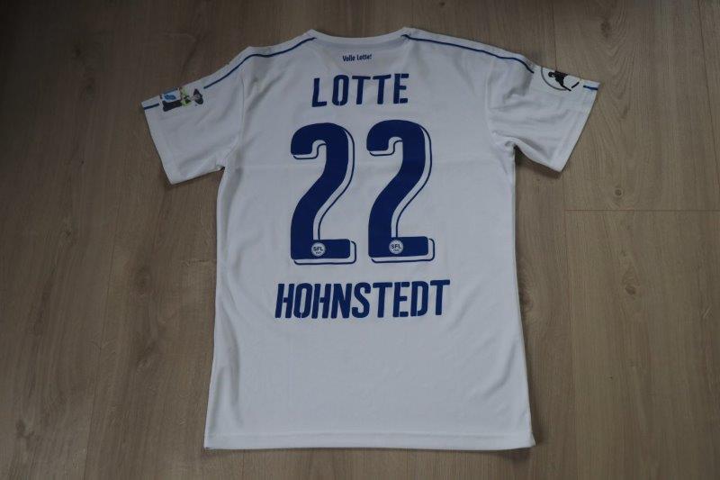 Sporfreunde Lotte Heimtrikot 2017/18 • Nr. 22 Michael Hohnstedt • Matchworn