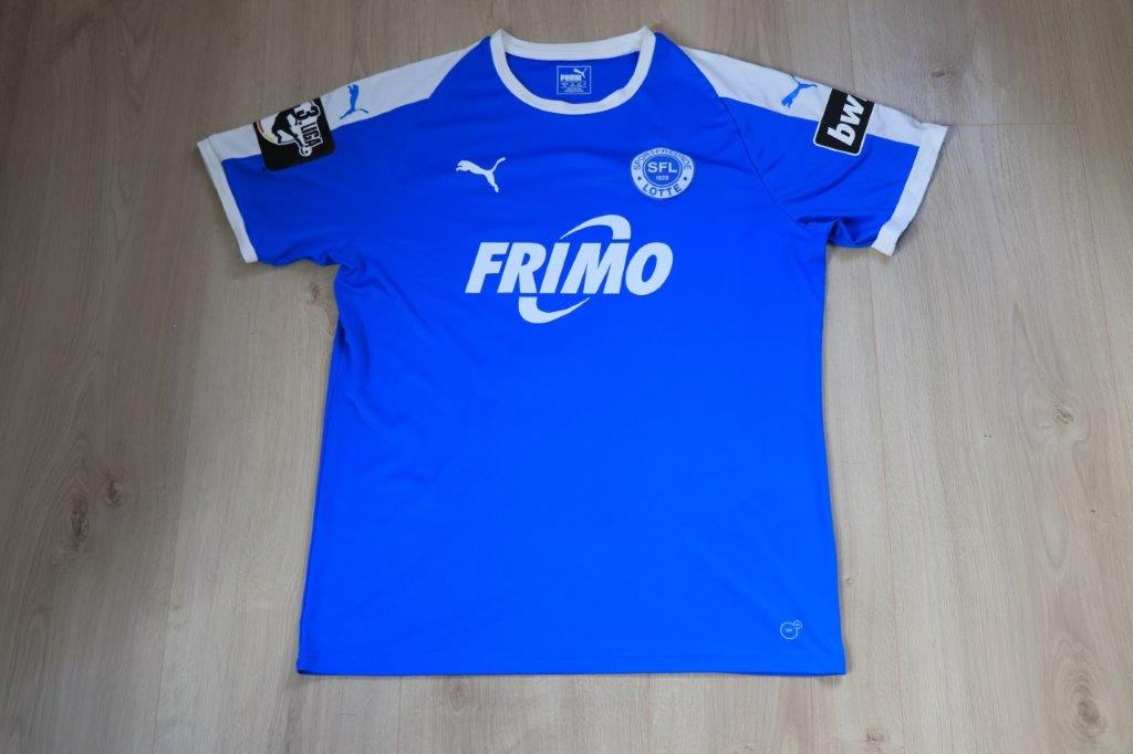 Sportfreunde Lotte Auswärtstrikot 2018/19 • Nr. 13 Gerrit Wegkamp • Matchworn