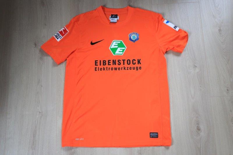 Erzgebirge Aue Heimtrikot 2012/13 • Nr. 9 Flamur Kastrati • Matchworn