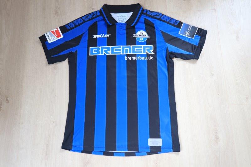 SC Paderborn Heimtrikot 2022/23 • Nr. 26 Sebastian Klaas • Matchworn