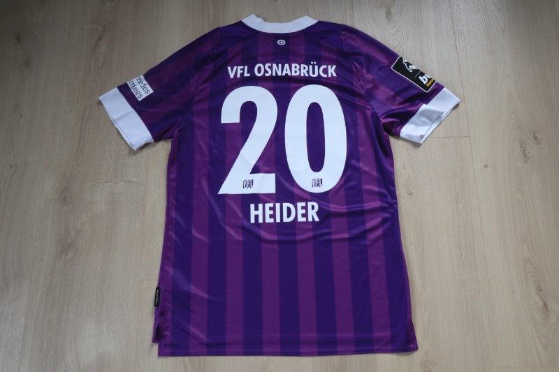 Heimtrikot 2022/23 "wir sind die Osnabrücker" • Nr. 20 Marc Heider