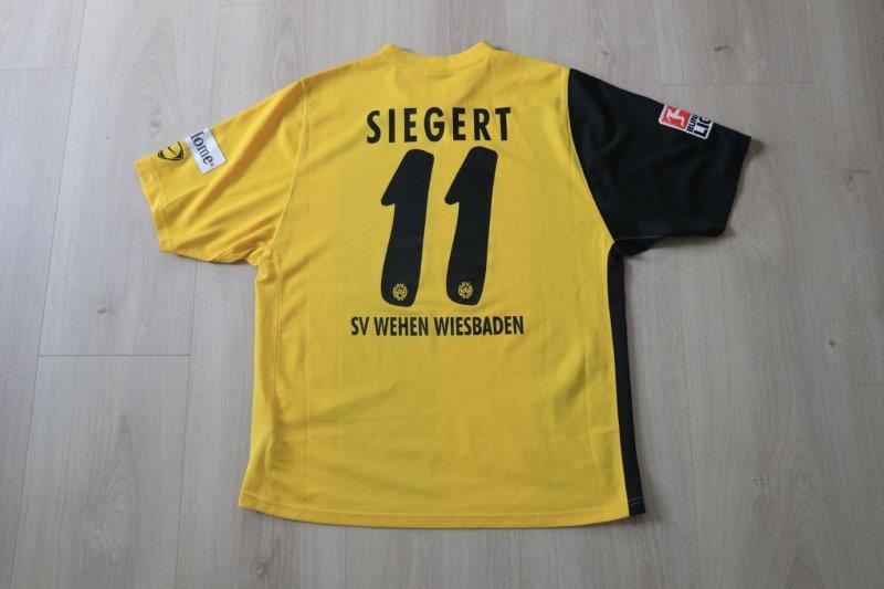 SV Wehen Wiesbaden 2007/08 Away, Nr. 11 Siegert (Matchworn)