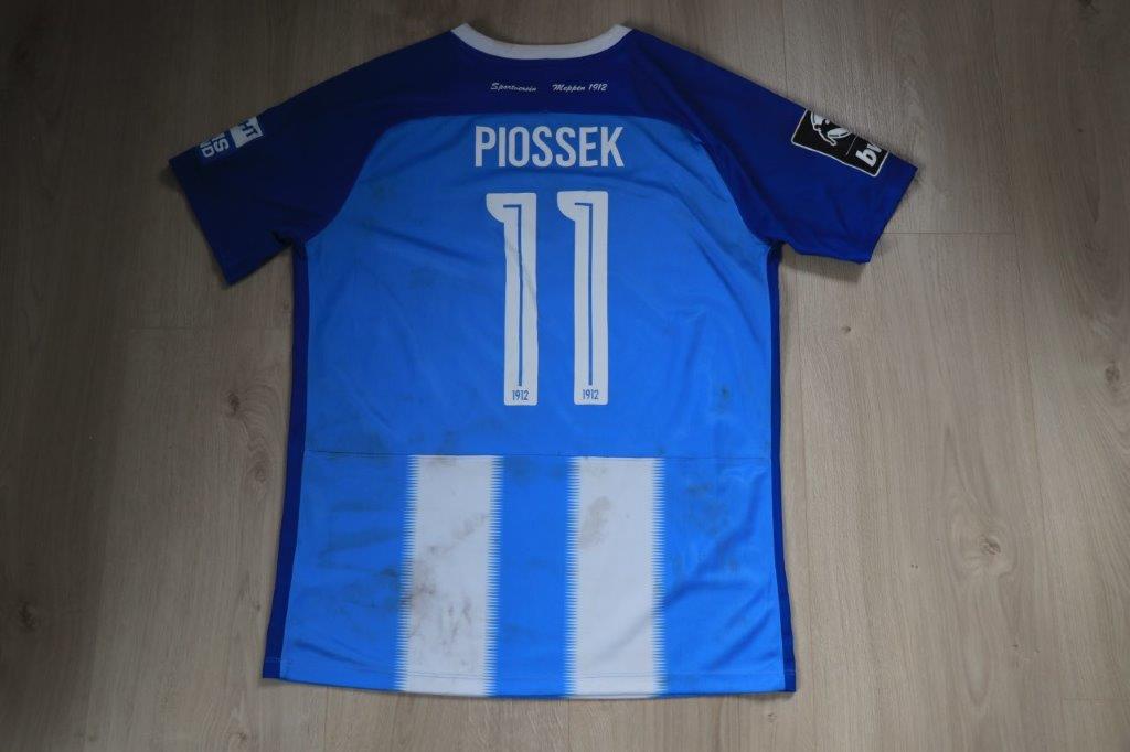 SV Meppen Heimtrikot 2019/20 • Nr. 11 Marcus Piossek • Matchworn